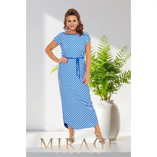 Mirage Prime öves maxiruha, kék csíkos
