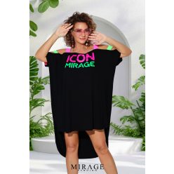 Mirage Icon vállán neon pántos tunika, fekete