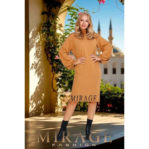 Mirage Molly vastag pamut ruha, melír camel