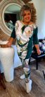 Fashion by Nono Amnézia tunika, smaragdzöld