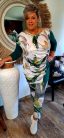 Fashion by Nono Amnézia tunika, smaragdzöld