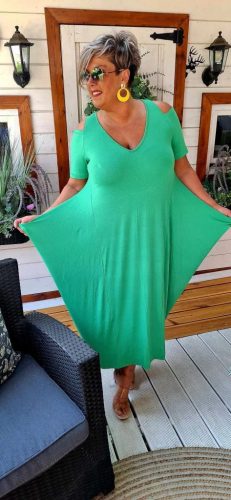 Fashion by Nono Noory maxiruha, zöld