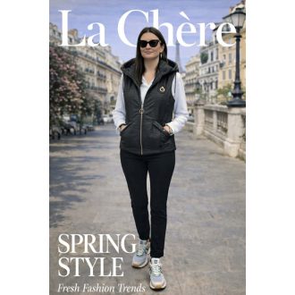 La Chére Spring mellény, fekete