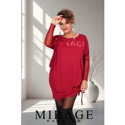 Mirage Cefzil alkalmi tunika, bordó
