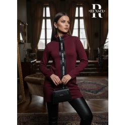 Rensix Caroline viszkóz tunika, burgundi