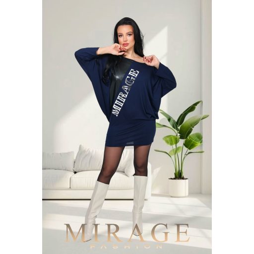 Mirage Woody bőrbetétes tunika, sötétkék