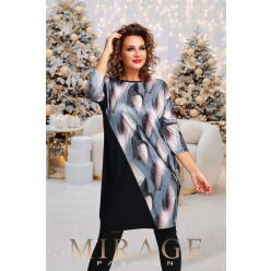 Mirage Seven bő alkalmi tunika, mintás