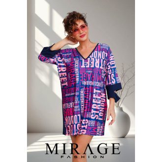 Mirage Niké vágott ujjú tunika, írásos