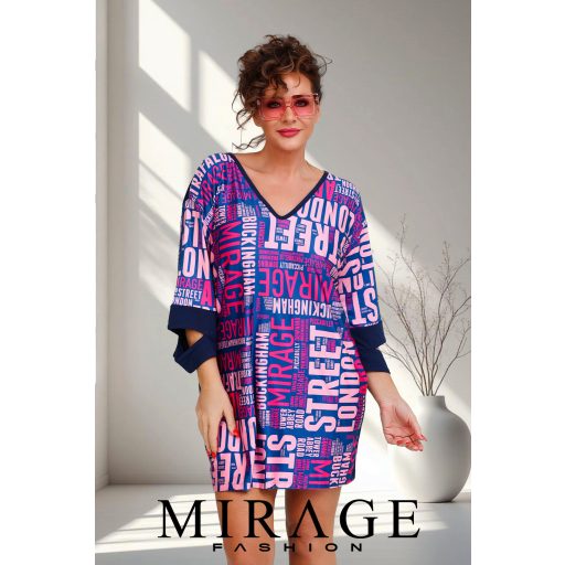 Mirage Niké vágott ujjú tunika, írásos