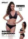 Origami Belizie Black D-LX-445 bikini, 90D/44 (alsó - XL-XXL)