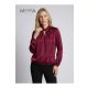 Manda vastag szatén felső, burgundi